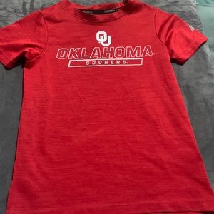 Oklahoma sooners tee shirt XS 4/5